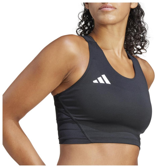 Adidas Γυναικεία αμάνικη μπλούζα Adizero Essentials Running Cropped Top
